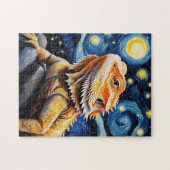 Sternennacht Van Gogh Bartagame Kunst Puzzle (Horizontal)