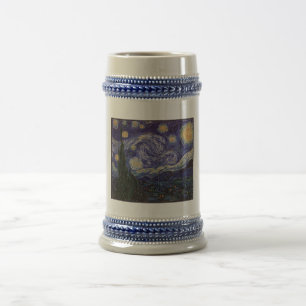 Sternennacht, Van Gogh Französischer Ort Saint Rem Bierglas