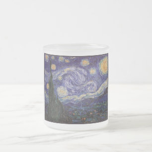 Sternennacht, Van Gogh Französischer Ort Saint Rem Mattglastasse