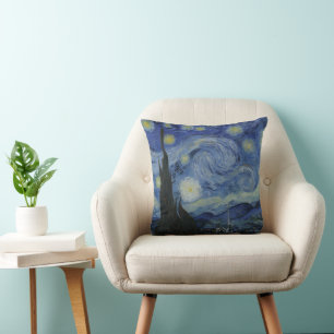 Sternennacht - Van Gogh Kissen