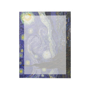 Sternennacht, Vincent Van Gogh. Notizblock