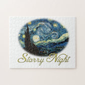 Sternennacht, Vincent Van Gogh. Puzzle (Horizontal)