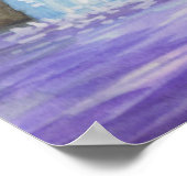 Sternennacht von Lori Karels Poster (Ecke)