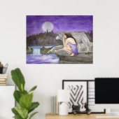 Sternennacht von Lori Karels Poster (Heimbüro)