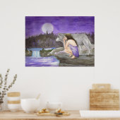 Sternennacht von Lori Karels Poster (Küche)