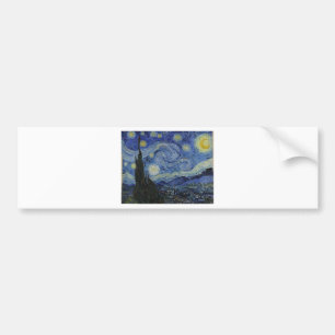 Sternennacht von Van Gogh Autoaufkleber