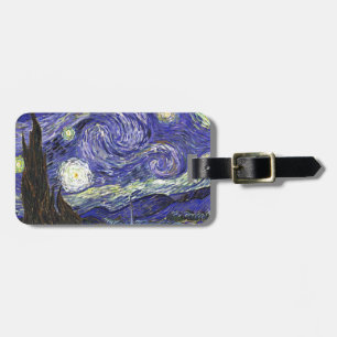 Sternennacht von Van Gogh Gepäckanhänger