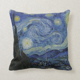 sternennacht von van gogh kissen