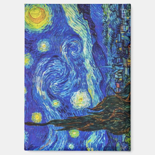 Sternennacht von Van Gogh, Magnet (Vorderseite)