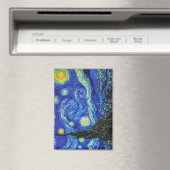 Sternennacht von Van Gogh, Magnet (In Situ (Geschirrspüler))