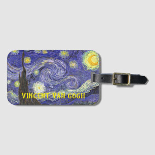 Sternennacht von Vincent van Gogh Gepäckanhänger