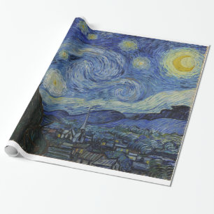 Sternennacht von Vincent Van Gogh Geschenkpapier