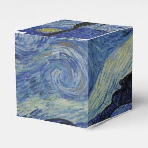 Sternennacht von Vincent Van Gogh Geschenkschachtel