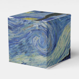 Sternennacht von Vincent Van Gogh Geschenkschachtel