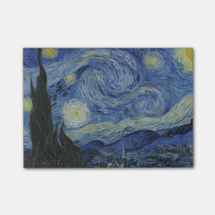 Sternennacht von Vincent Van Gogh Post-it Klebezettel