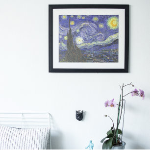 Sternennacht von Vincent van Gogh Poster