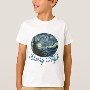 Sternennacht von Vincent van Gogh. T-Shirt