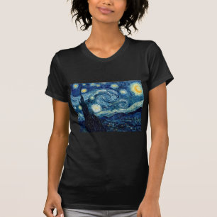 Sternennacht von Vincent Van Gogh T-Shirt