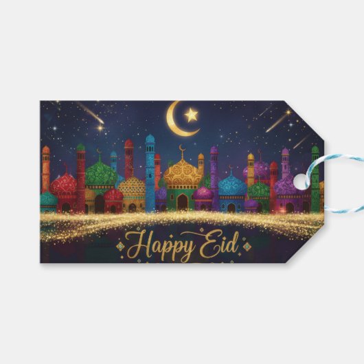 Sternennächte Eid Geschenkanhänger (Vorderseite (Horizontal))
