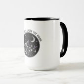 Sternennachts-Blume Tasse (VorderseiteRechts)