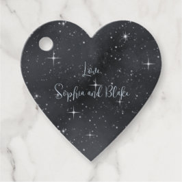 Sternennachtsmond-Phasen Celestial Wedding Geschenkanhänger