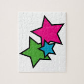 Sternenneonfarbe Puzzle (Vertikal)