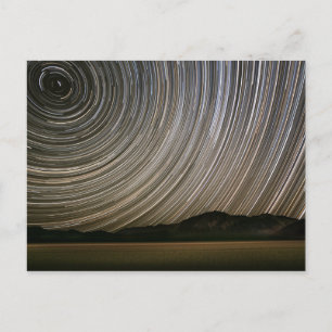 Sternenpfad bei Nacht   Kalifornien, Death Valley Postkarte