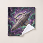 Sternenpfad – Reise durch das Universum´12 Badhandtuch Set (Waschlappen)