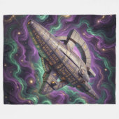 Sternenpfad – Reise durch das Universum´12 Fleecedecke (Vorderseite (Horizontal))