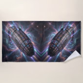 Sternenpfad – Reise durch das Universum´13 Strandtuch (Vorderseite)