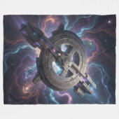 Sternenpfad – Reise durch das Universum´14 Fleecedecke (Vorderseite (Horizontal))