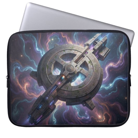 Sternenpfad – Reise durch das Universum´14 Laptopschutzhülle (Vorderseite)