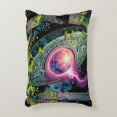 Sternenpfad – Reise durch das Universum´1 Dekokissen (Vorderseite(Vertikal))