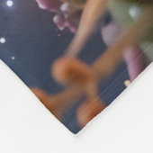 Sternenpfad – Reise durch das Universum´2 Fleecedecke (Ecke)