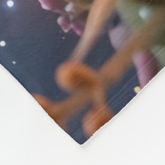 Sternenpfad – Reise durch das Universum´2 Fleecedecke (Ecke)