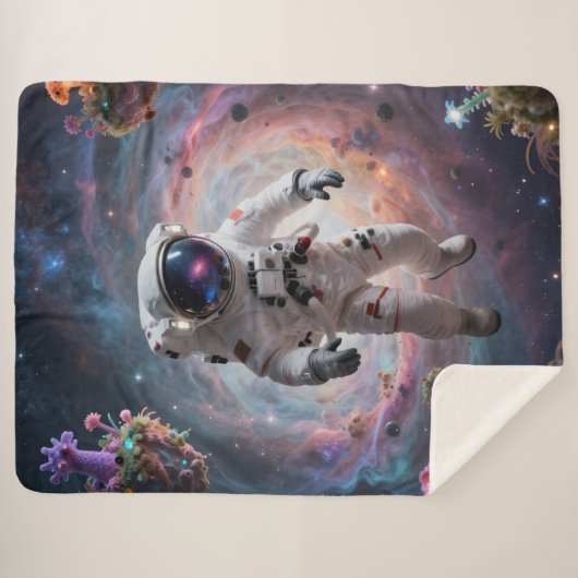 Sternenpfad – Reise durch das Universum´2 Sherpadecke (Vorderseite (Horizontal))