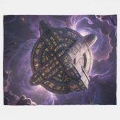 Sternenpfad – Reise durch das Universum´5 Fleecedecke (Vorderseite (Horizontal))