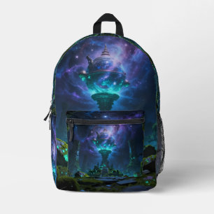 Sternenpfad – Reise durch das Universum Bedruckter Rucksack