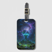 Sternenpfad – Reise durch das Universum Gepäckanhänger (Vorderseite Vertikal)