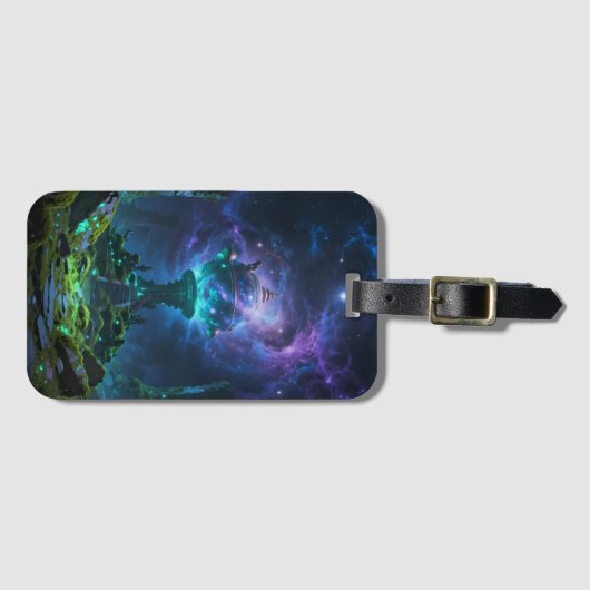 Sternenpfad – Reise durch das Universum Gepäckanhänger (Vorderseite (Horizontal))