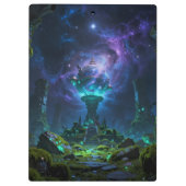 Sternenpfad – Reise durch das Universum Klemmbrett (Rückseite)