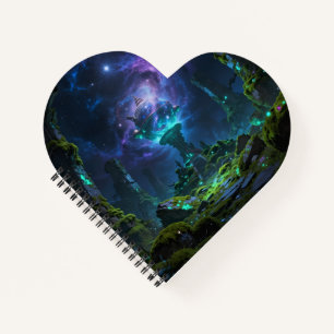 Sternenpfad – Reise durch das Universum Notizblock