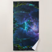 Sternenpfad – Reise durch das Universum Strandtuch (Vorderseite)