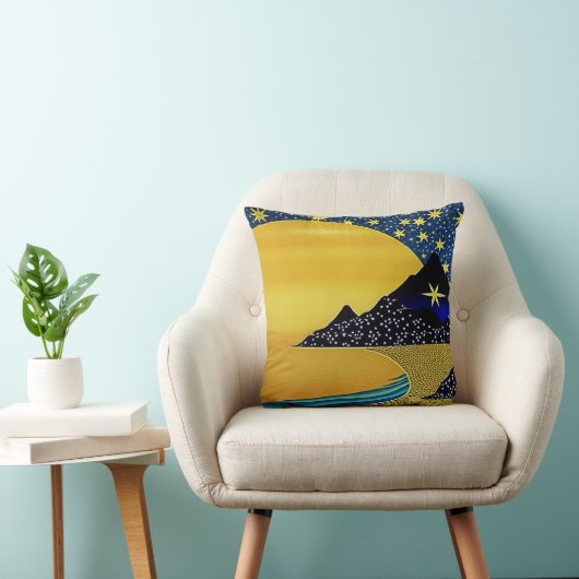 Sternenposter Kissen (Stuhl )