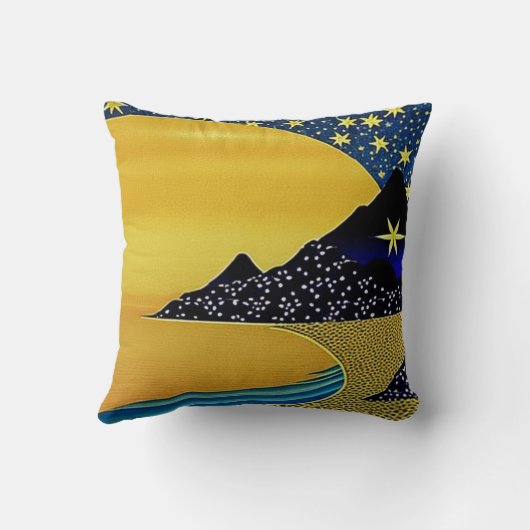 Sternenposter Kissen (Rückseite)