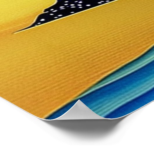 Sternenposter Poster (Ecke)