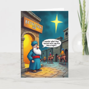 Sternenreise-Weihnachtskarte Karte