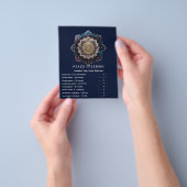 Sternensaat-Geometrie | Mandala-Design Flyer (Gruppe)