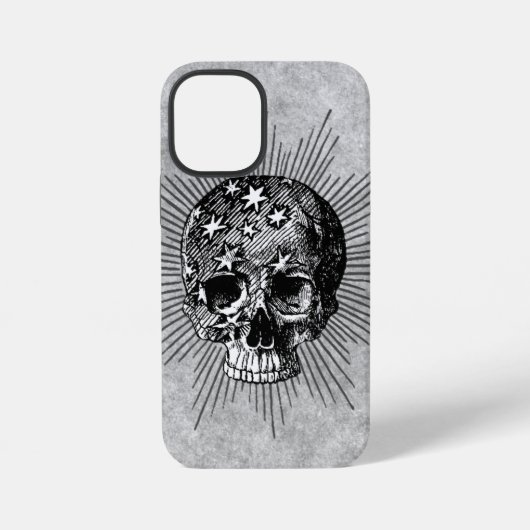Sternenschädel iPhone Hülle (Rückseite)
