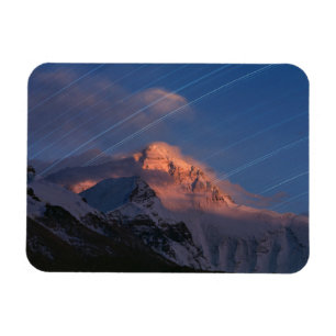 Sternenspur Mt. Everest Tibet, China Magnet